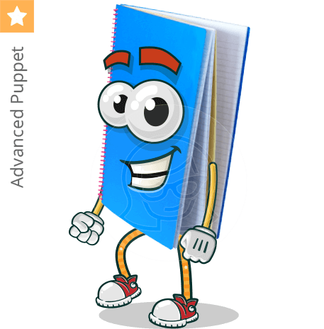 Notebook Character Animator Puppet